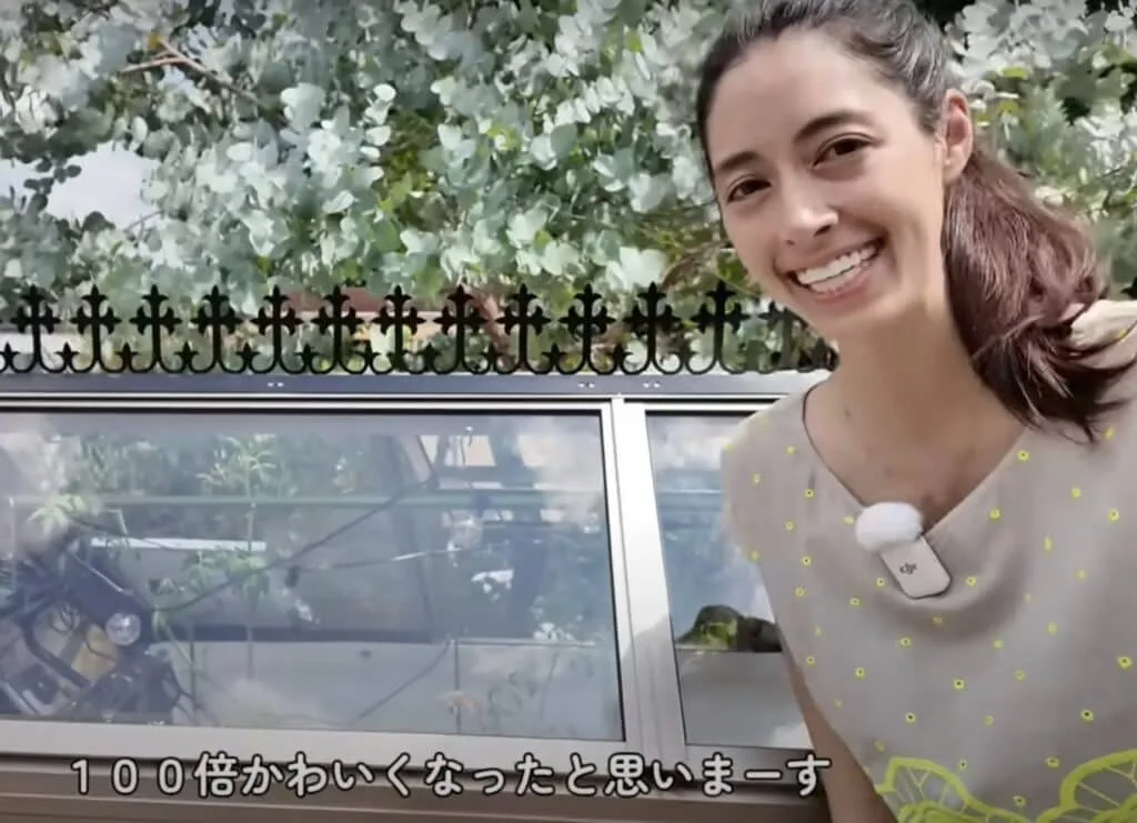 Japanese Celebrity Izumi Mori | Roof Ornament | Tokyo