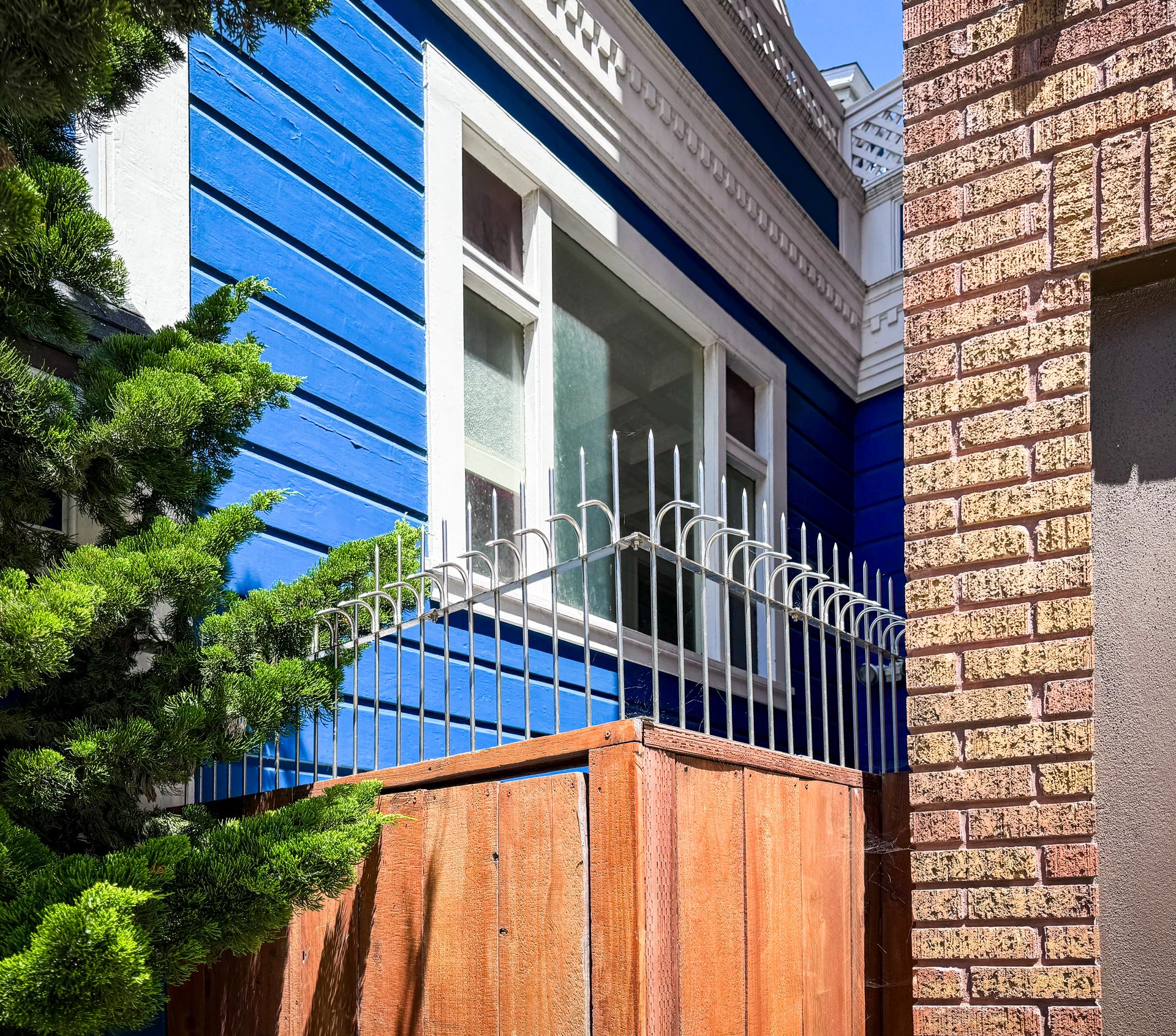 Victorian Side Fence | Buena Vista | San Francisco