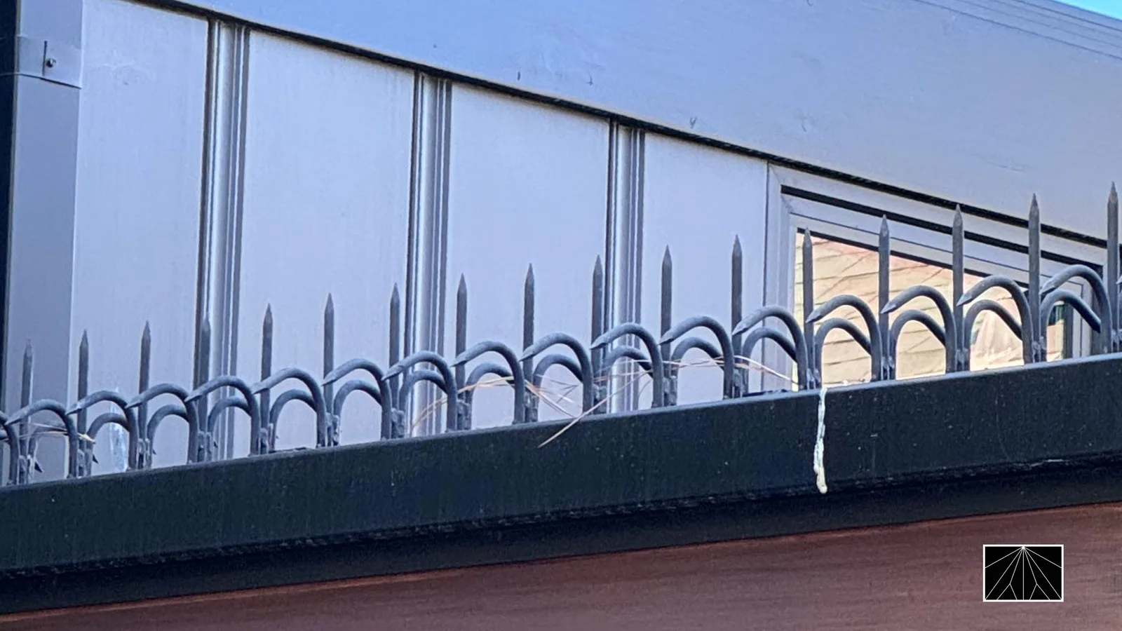 Westwood Residence | Los Angeles — A front gate in Westwood, Los Angeles received a discreet anti-climb upgrade using Classic Short (Black) to reduce climb