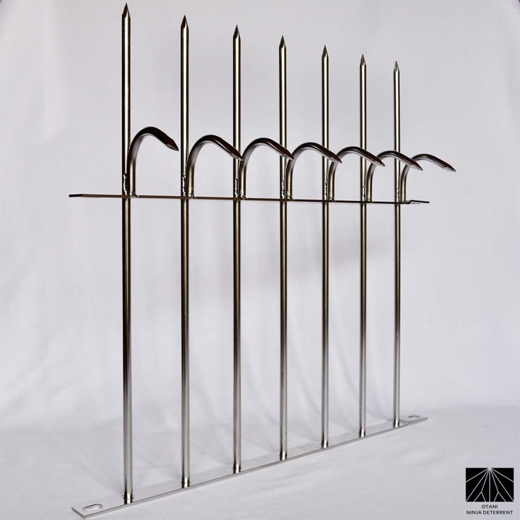 Classic Long シルバー ステンレス シングルブレード – 高さ490mm (19.29インチ) × 長さ530mm (20.87インチ)