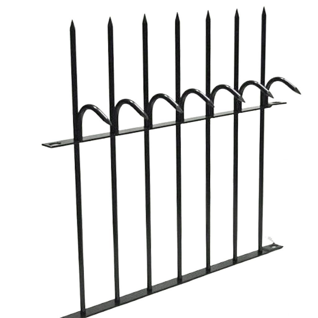 Classic Long ブラック ステンレス シングルブレード – 高さ490mm (19.29インチ) × 長さ530mm (20.87インチ)