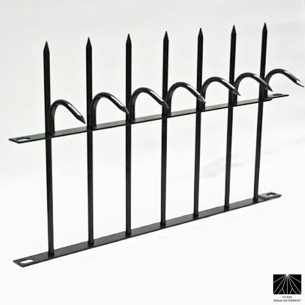 Classic Middle ブラック ステンレス シングルブレード – 高さ340mm (13.39インチ) × 長さ530mm (20.87インチ)