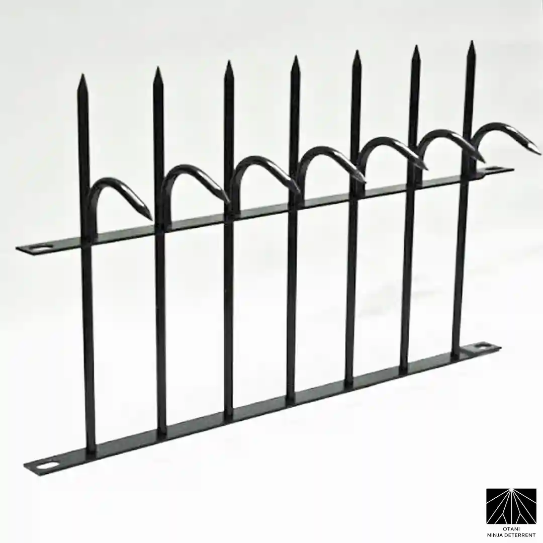 Japanese Anti-Climb Security Fence/Wall Spikes | Classic Middle
