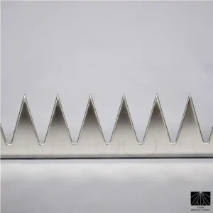 Ninja Deterrent 现代系列防攀尖刺 (Modern Series) SUS304 不锈钢单排规格参数图