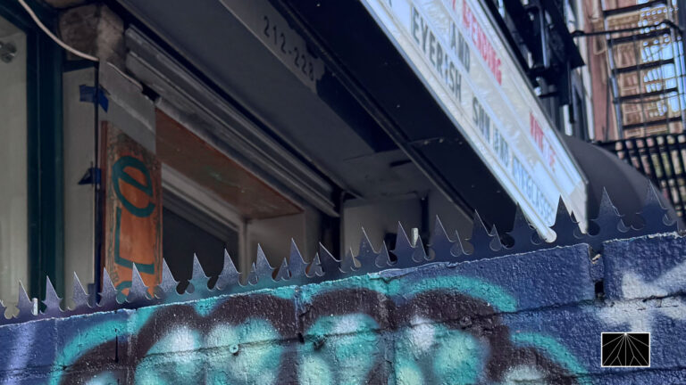 Streetfront Block Wall | New York City